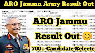 Jammu aro agniveer 2023 PDF