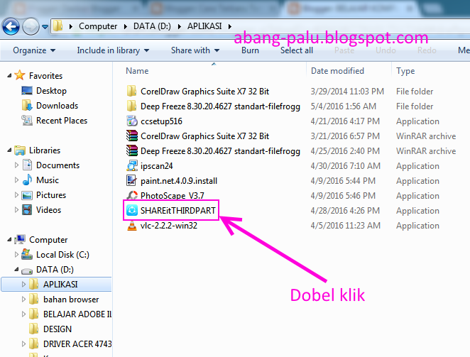 Cara Instal Aplikasi SHAREit Di Komputer PC Dan Laptop ...