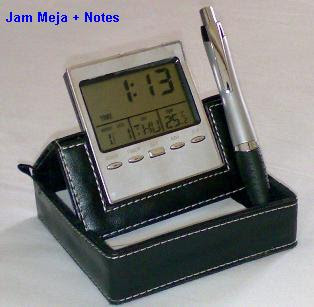 Jam Meja + Notes