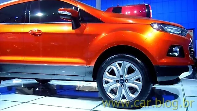 Novo EcoSport 2013 - perfil dianteiro