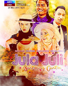 Sinopsis Telemovie Jula Juli Bintang Cinta, Senarai Pelakon Telemovie Jula Juli Bintang Cinta Arahan Osman Ali