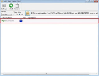 Tutorial Cara Flashing Asus Zenfone 3 Deluxe ZS570KL Menggunakan Asus Flash Tool Tested Sukses 100% 