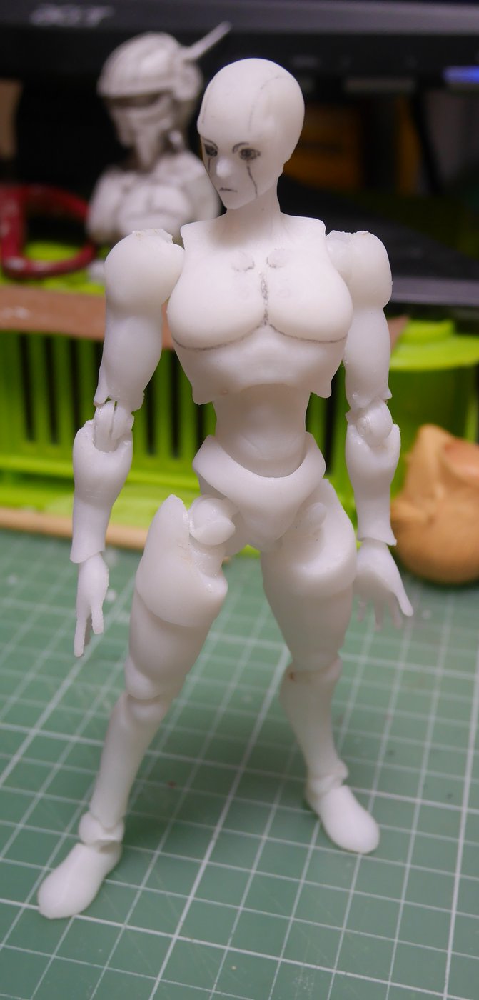 Revolver 水天一碧ブログ 自作可動フィギュア