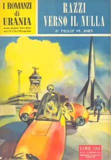 La copertina di Razzi verso il nulla - Urania 67