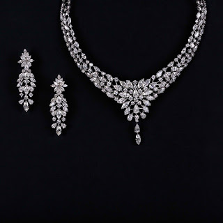 PC Jewellers Bridal Diamond Jewellry Set