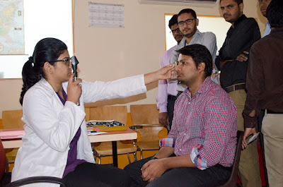 Eye Testing Camp at VeeTechnologies 2015