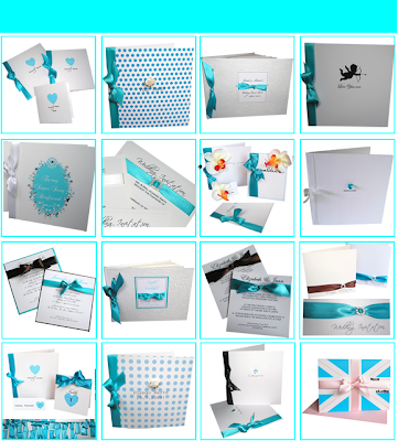 Colour Themes Turquoise Wedding Invitations Hot trend for 2010