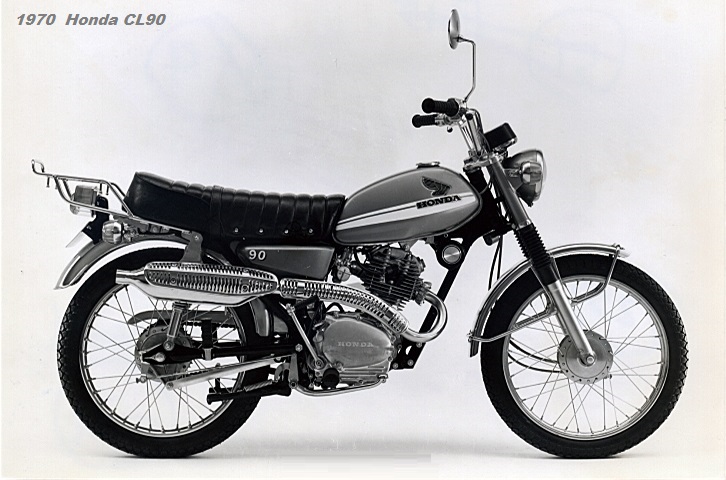 Honda Benly CL90 1970