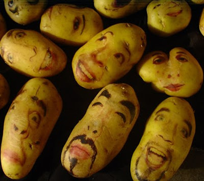 Weird and Ugly Potato Portraits