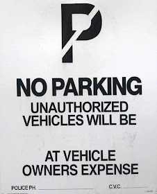 blanks, fill-in, Okinawa, No Parking, sign, Wordless-Wednesday