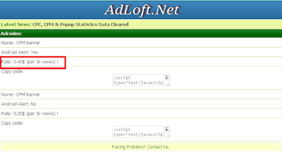Dapatkan Penghasilan Dari Wap Maupun Blogmu Dengan Adloft