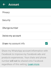 How to Stop WhatsApp from Sharing your Account Information with Facebook