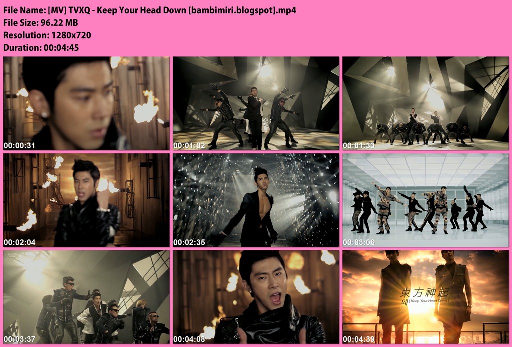 [MV] TVXQ - Keep Your Head Down.mp4 (96.22 MB)