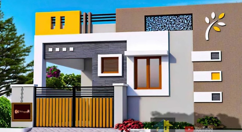 2 Floor House Front Design For Simple House