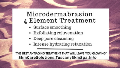 Get more than just a microdermabrasion - get the a thorough and complete facial treatment. http://SkincareSolutions.TuscanySkinSpa.info