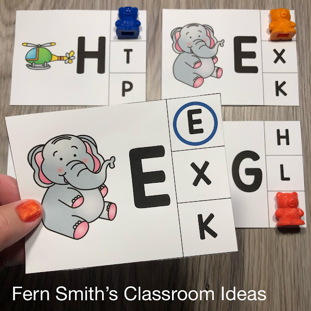 Clip Here to Grab These Alphabet Matching Clip Cards with a NEW FREE Digital Easel Online Activity for Your Class Today!