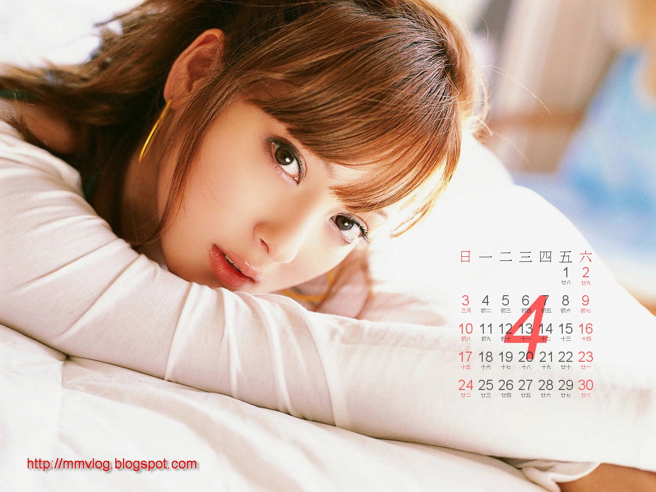 希 Sasaki Nozomi 2011年 寫真月曆桌布下載 Calendar wallpaper ...