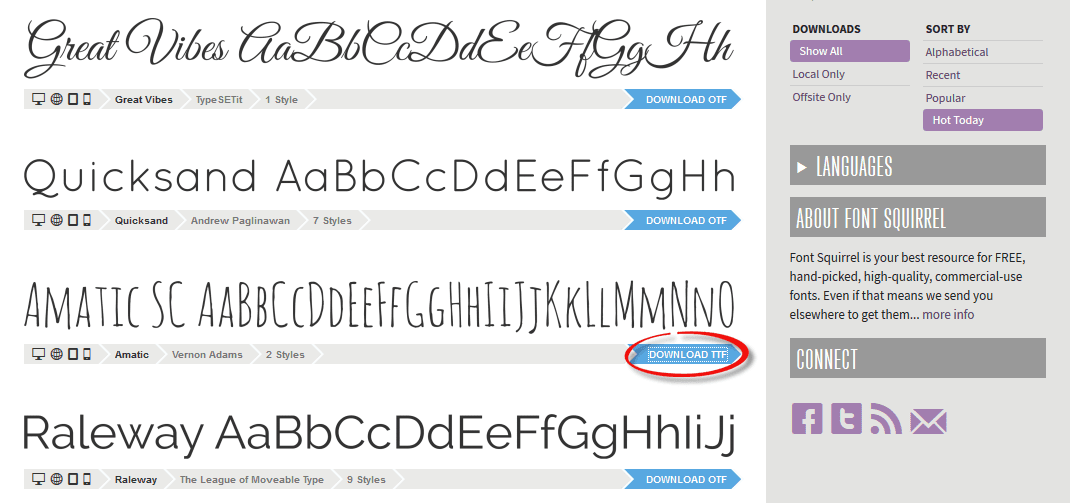 fontsquirell download font