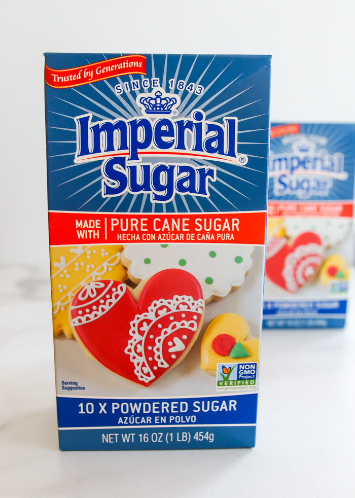 Imperial Sugar 1 pound powdered sugar box