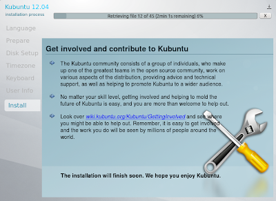 Menambahkan repository Kubuntu 12.04