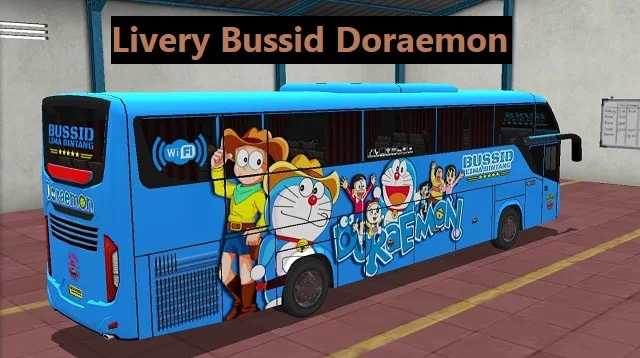 Livery Bussid Doraemon