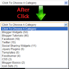 How To Create Labels As Drop Down Menu Inside The Blogger Google Blogspot