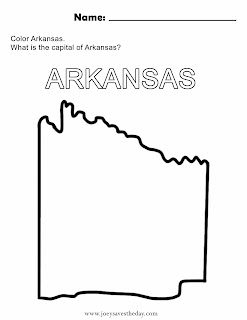 Arkansas worksheet 1