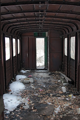 Trenes abandonados en Rusia Trains stranded in Russia