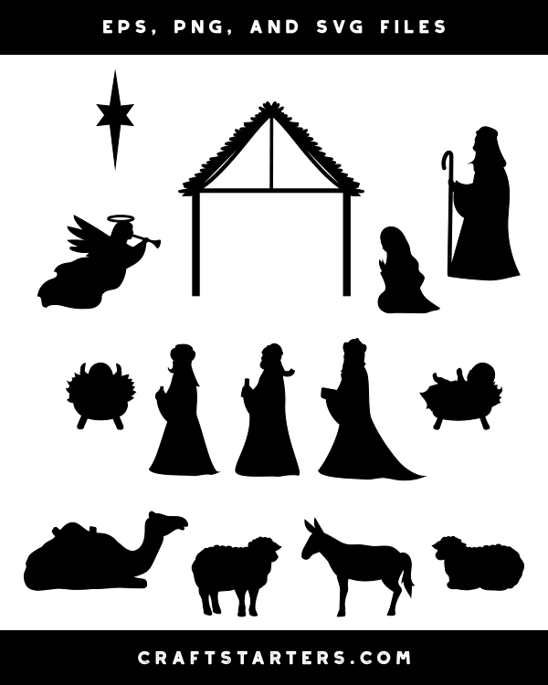 Download Where To Find Free Nativity Svgs