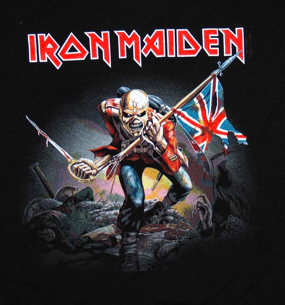 Iron Maiden : The Trooper  HEAVY METAL STRENG GEHEIM