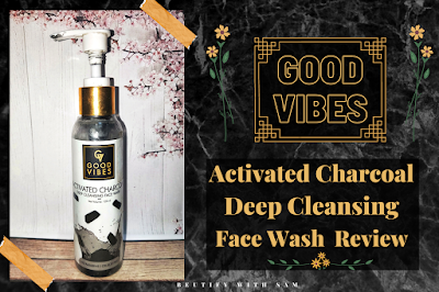 Good Vibes charcoal face wash