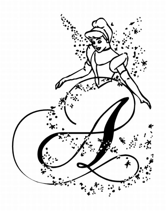 Cinderella Coloring Pages Free