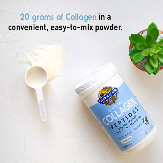 Top health products on Amazon:Garden of Life Collagen Peptides Powder Review!