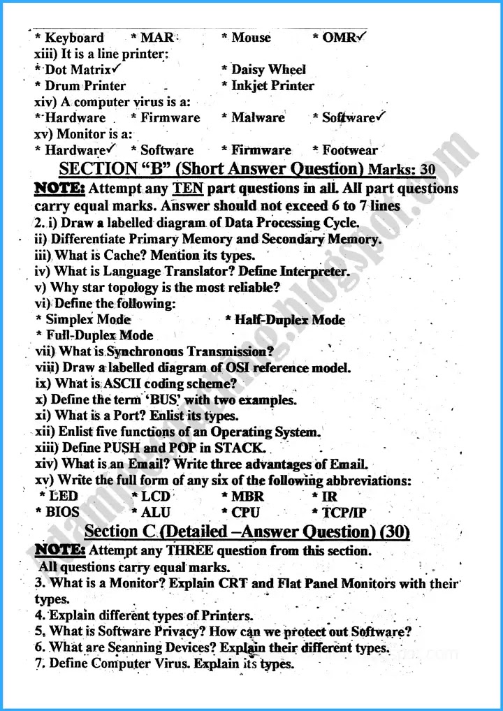 computer-science-11th-past-year-paper-2024