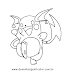 DESENHO DO POKÉMON RAICHU , PARA COLORIR GRÁTIS AQUI NO PAINT , DESENHOS INFANTIS PARA COLORIR.