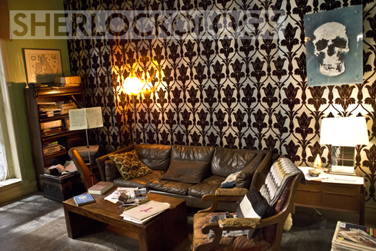 Epbot Diy Sherlock Wall Stencil We Actually Did It