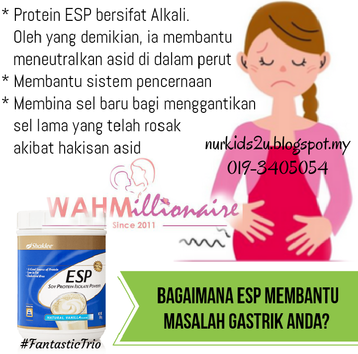 Bagaimana ESP Membantu atasi Masalah Gastrik Anda?  Never 