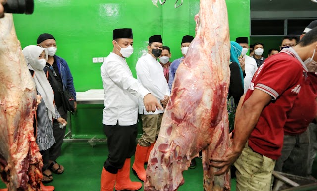 Wali Kota Makassar Kunjungi RPH Antang, Pantau Kenaikan Harga Daging Jelang Lebaran