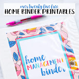 Cute Home Management Binder Printables