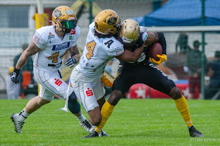 Sportfotografie GFL Paderborn Dolphins Dresden Monarchs Olaf Kerber