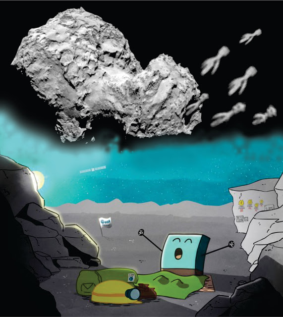 ¡La aventura sigue! PHILAE A DESPERTADO!