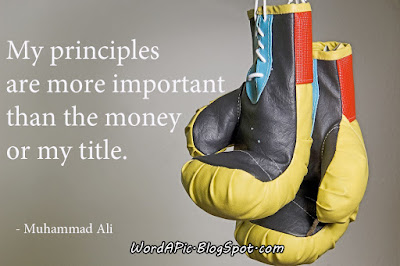 Muhammad Ali photo quote