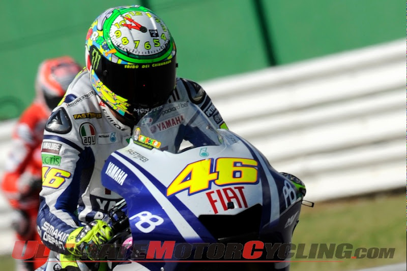 2010 Valentino Rossi Misano MotoGP Helmet Photos