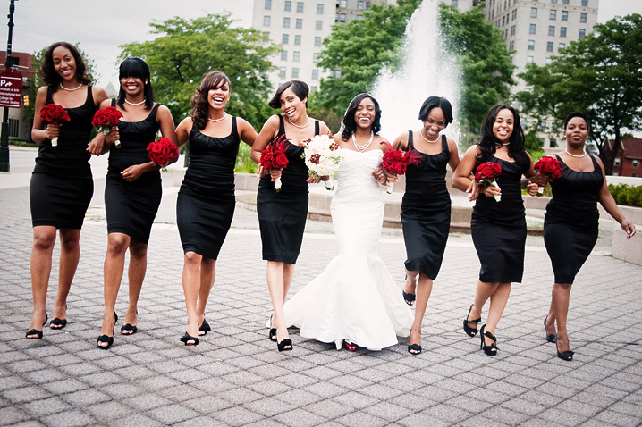  Black  and White Wedding  Dresses  is Our Choice of the Month 