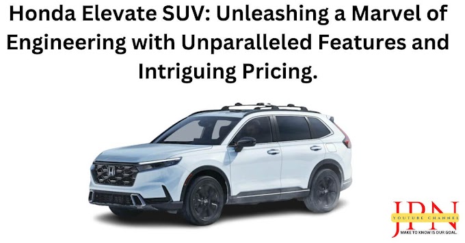 Honda Elevate SUV: Unleashing a Marvel of Engineering with Unparalleled Features and Intriguing Pricing