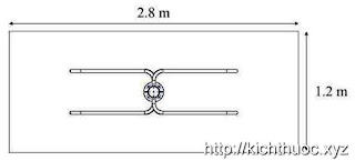 khoang khong gian hop ly dat may tap xa kep exercising bars