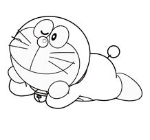 Mewarnai Gambar  Tokoh Kartun  Doraemon  dan  Kawan  Kawan  
