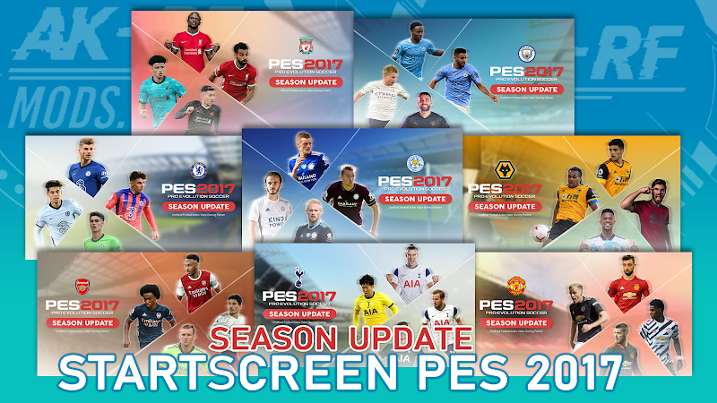 Season Update Startscreen Pack PES 2017