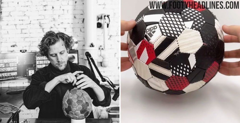 Colectivo Marketing de motores de búsqueda Pulido Incredible Football Made from Old Adidas Copa Mundial & Predator Boots -  Creator Gets Invited to Adidas HQ - Footy Headlines