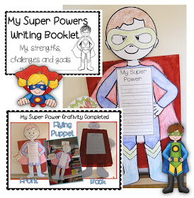 Super Powers Craftivity Learning Goals Clever Classroom blog image
